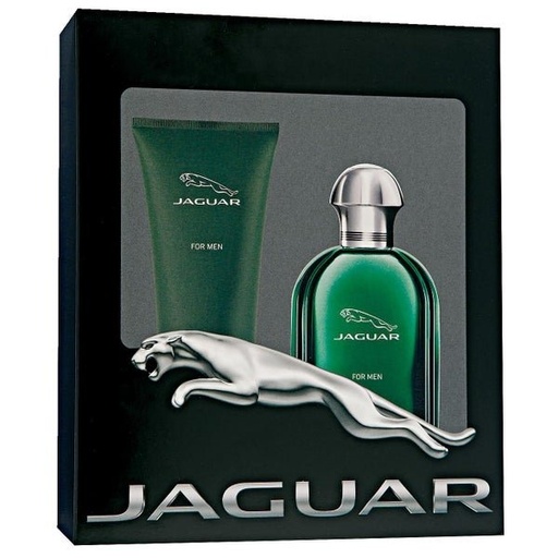 Jaguar - Green 2pc Set  -  (Edp 100ml + 200ml Bath & Shower) - Man