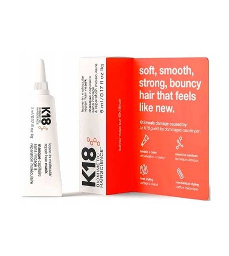 [119715] K18 - Leave-in Hair Mask - 5ml - K18-31001/K18-00067