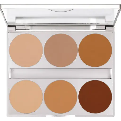 [09126-CONTOURING] Kryolan - Dual Finish -  Palette - 09126-CONTOURING