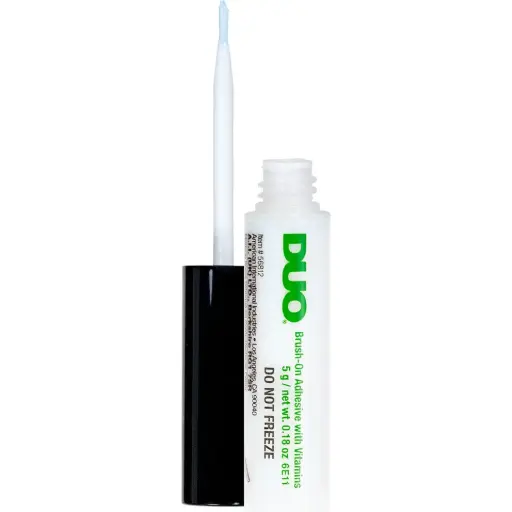 [05345-ADH-5G] Kryolan - Duo Brush On Striplash Adhesive - 5g - WHITE05345-ADH-5G