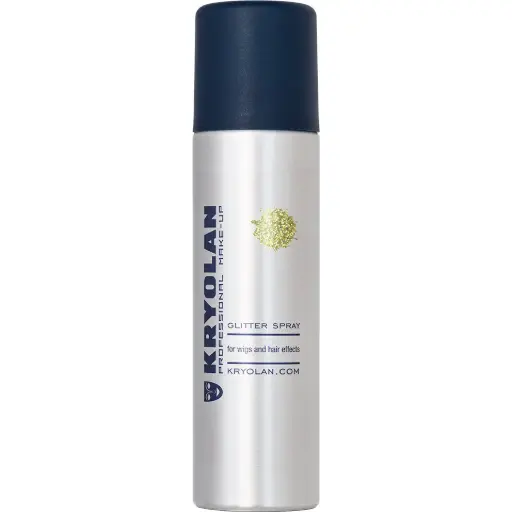 [02255 GOLD] Kryolan - Glitter Spray - 02255 GOLD
