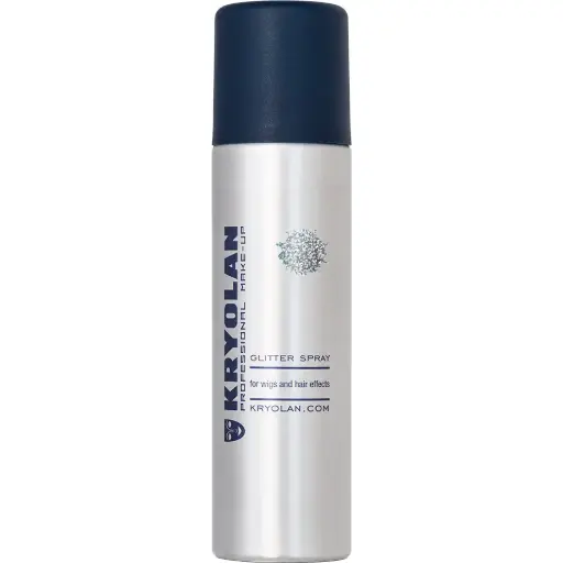 [02255 SILBER] Kryolan - Glitter Spray - 02255 SILBER