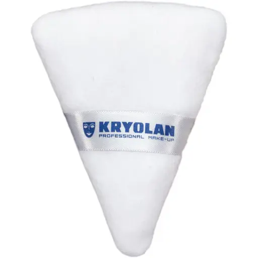 [01726] Kryolan - Powder Puff Triangular - 01726