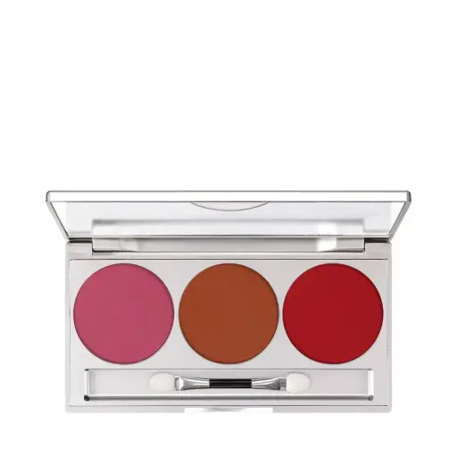 [05193-SA65-95] Kryolan - Professional Trio Blusher Set - 05193-SA65-95