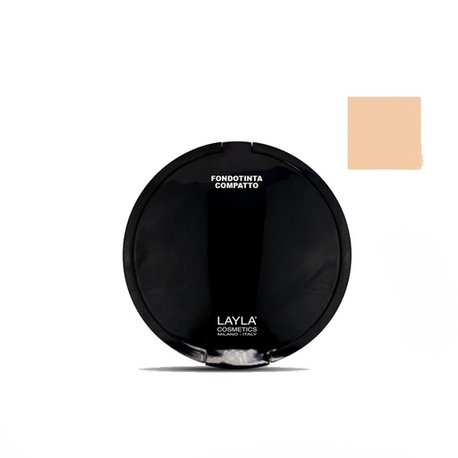 LAYLA - Fondotinta Compatto - Top Cover - N.1