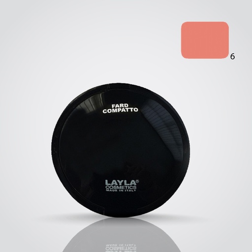 LAYLA -Fard Compatto - Top Cover -N.6
