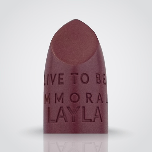 Layla - Immoral - Shine Lipstick - Black Talk - N.9