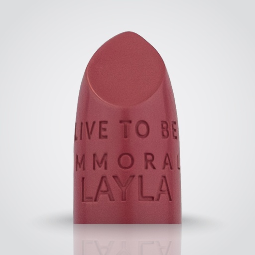 Layla - Immoral - Shine Lipstick - Phi Beach - N.6