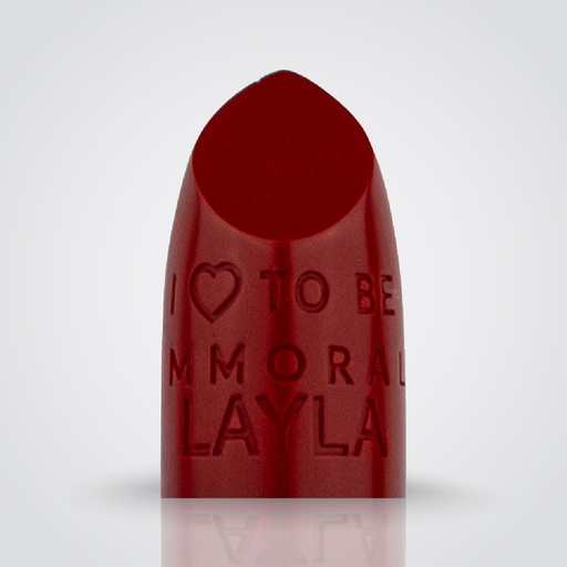Layla - Immoral - Shine Lipstick - Royal Red - N.30