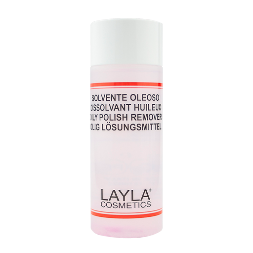 [1810R22] Layla - Nail Polish - Remover Oily Nutrosolvent 125cc