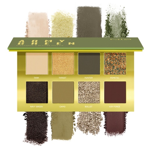 [OM312] Mia - Eye Palette 03 Army Green