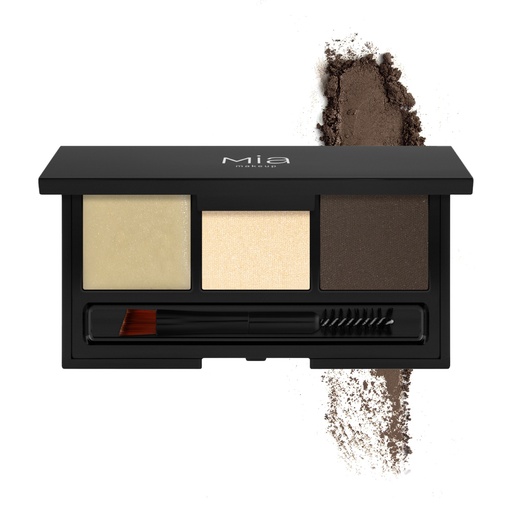 [PL013] Mia - Set & Define Eyebrow Palette Brunette