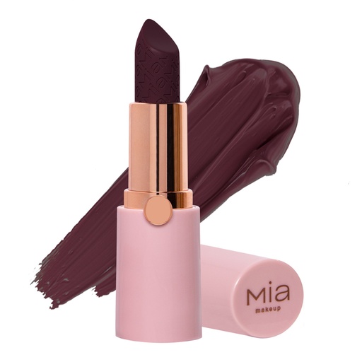 [ZA528] Mia - Wet Flow Brilliant Lipstick 15 Wine Mood