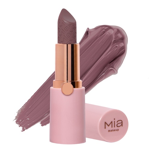 [ZA517] Mia - Wet Flow Rich & Shine Lipstick 04 Iconic Nude